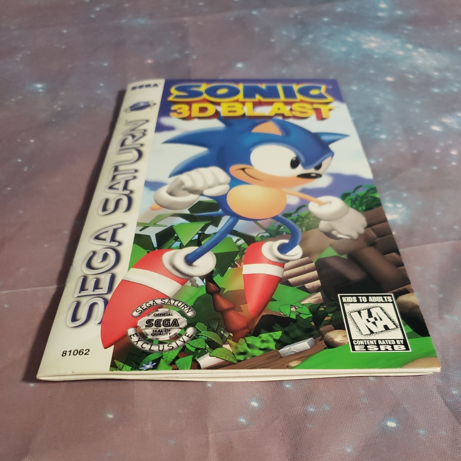 Sonic 3D Blast Sega Saturn Untested (See Pictures)