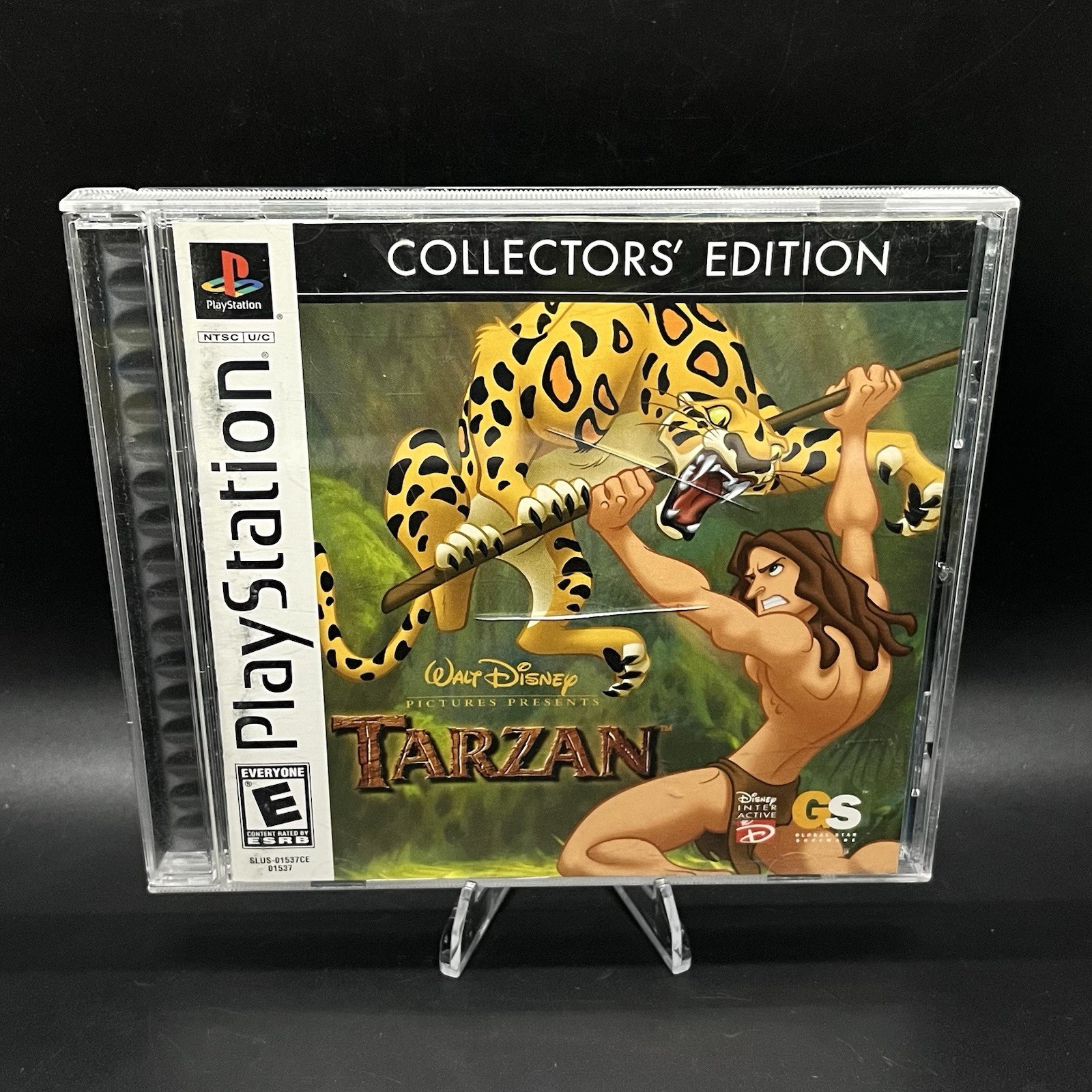 Playstation PS1 Disney’s Tarzan Game Collector’s Edition Complete CIB Tested