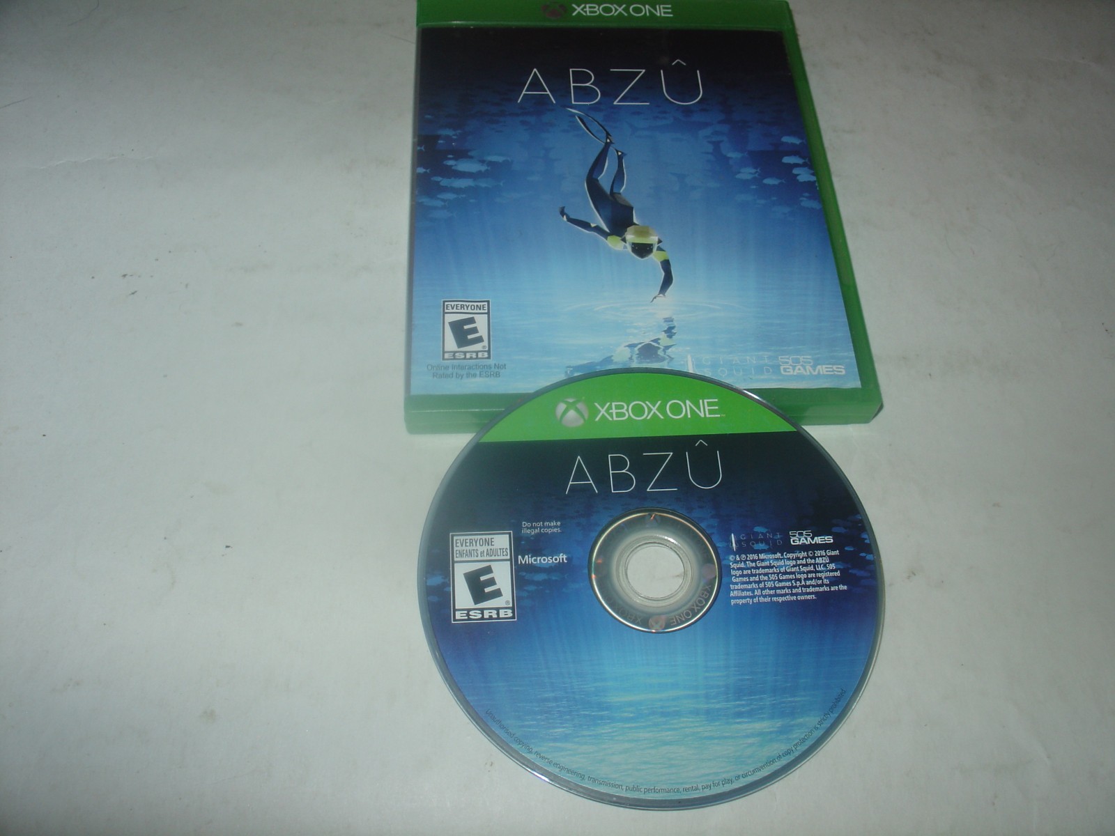 ABZU (Microsoft Xbox One, 2016) XB1 Beautiful Undewater Adventure Game