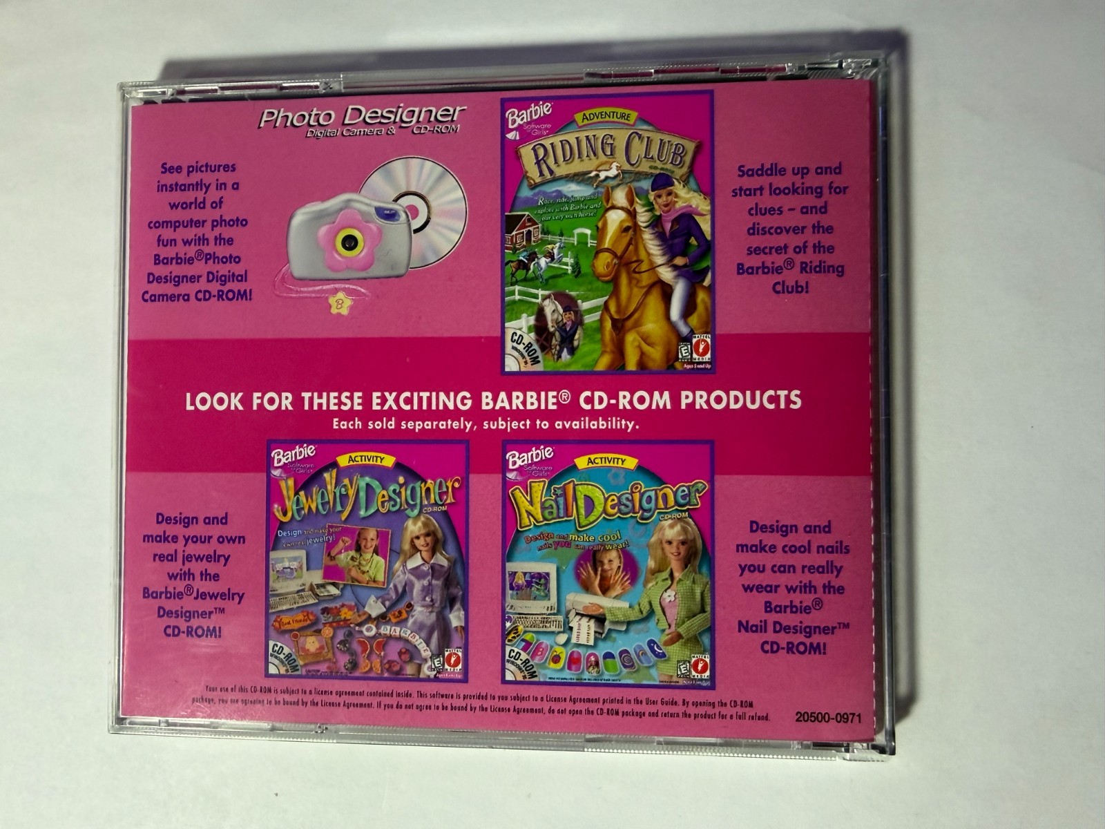 Barbie Magic Fairy Tales PC CD Game Barbie As Rapunzel Mattel 1996