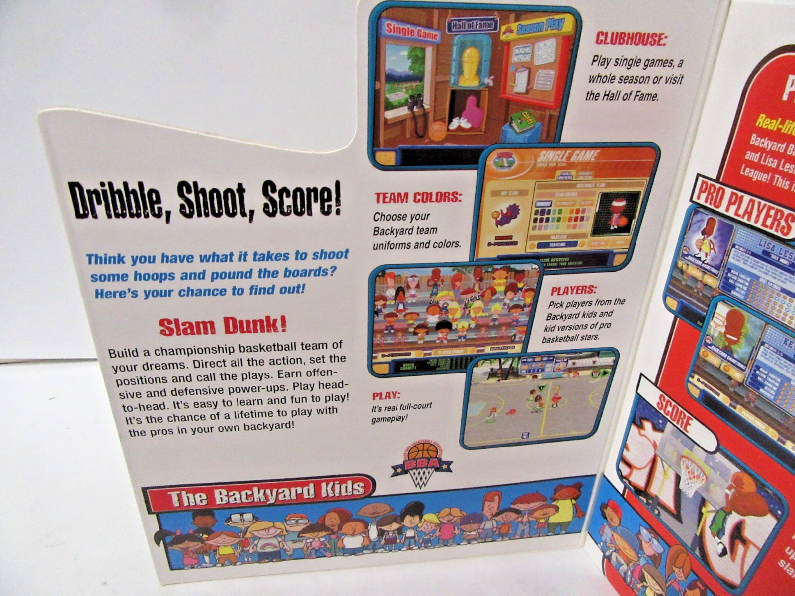 New Vtg. Sealed Old Stock 2001 Backyard Basketball Big Box PC Windows Mac Game