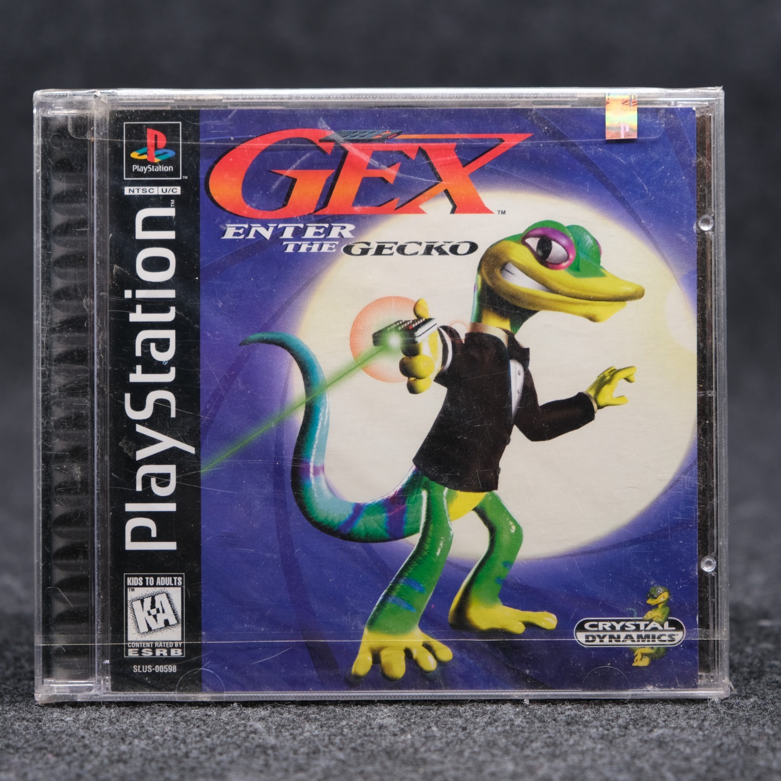 Gex: Enter the Gecko (PS1) Rare Sealed W/Hangtab