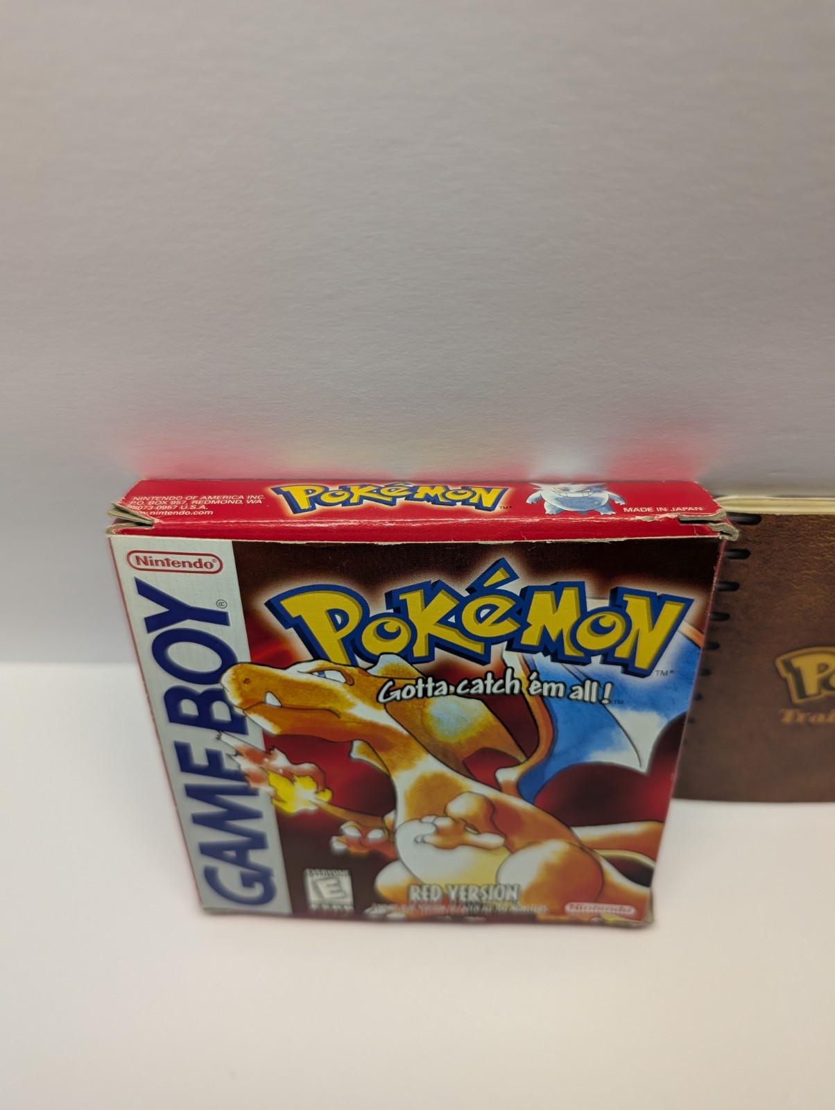 Pokemon Red Version Nintendo GameBoy 1ST PRINT BOX & MANUAL GOOD NO GAME LOOK