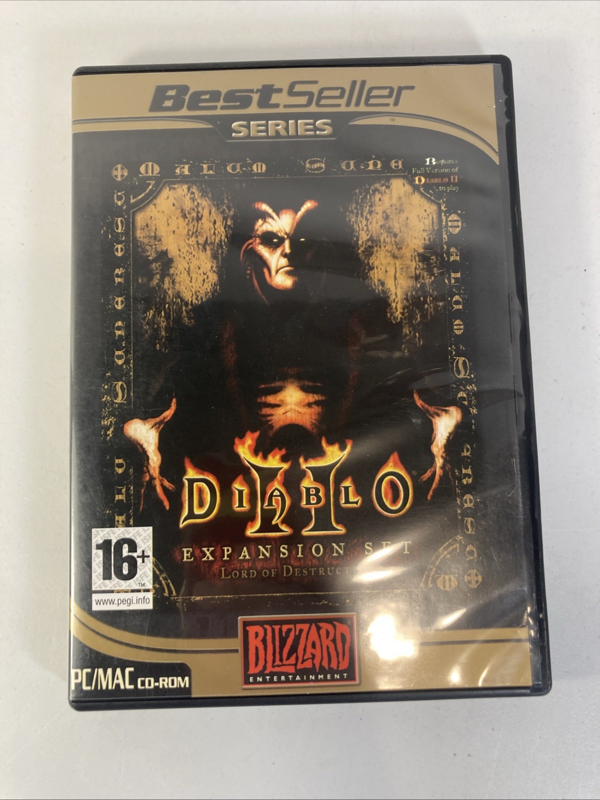 Diablo II Lord of Destruction PC Expansion Set 2001 CD-ROM W/ CD Key Blizzard