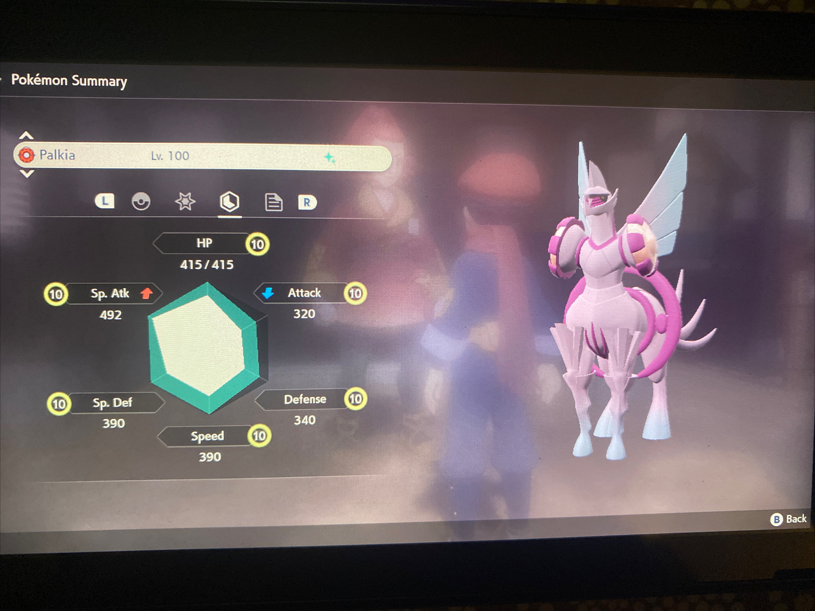 Pokemon Legends Arceus Shiny Palkia (Origin) Max Effort Fast Delivery