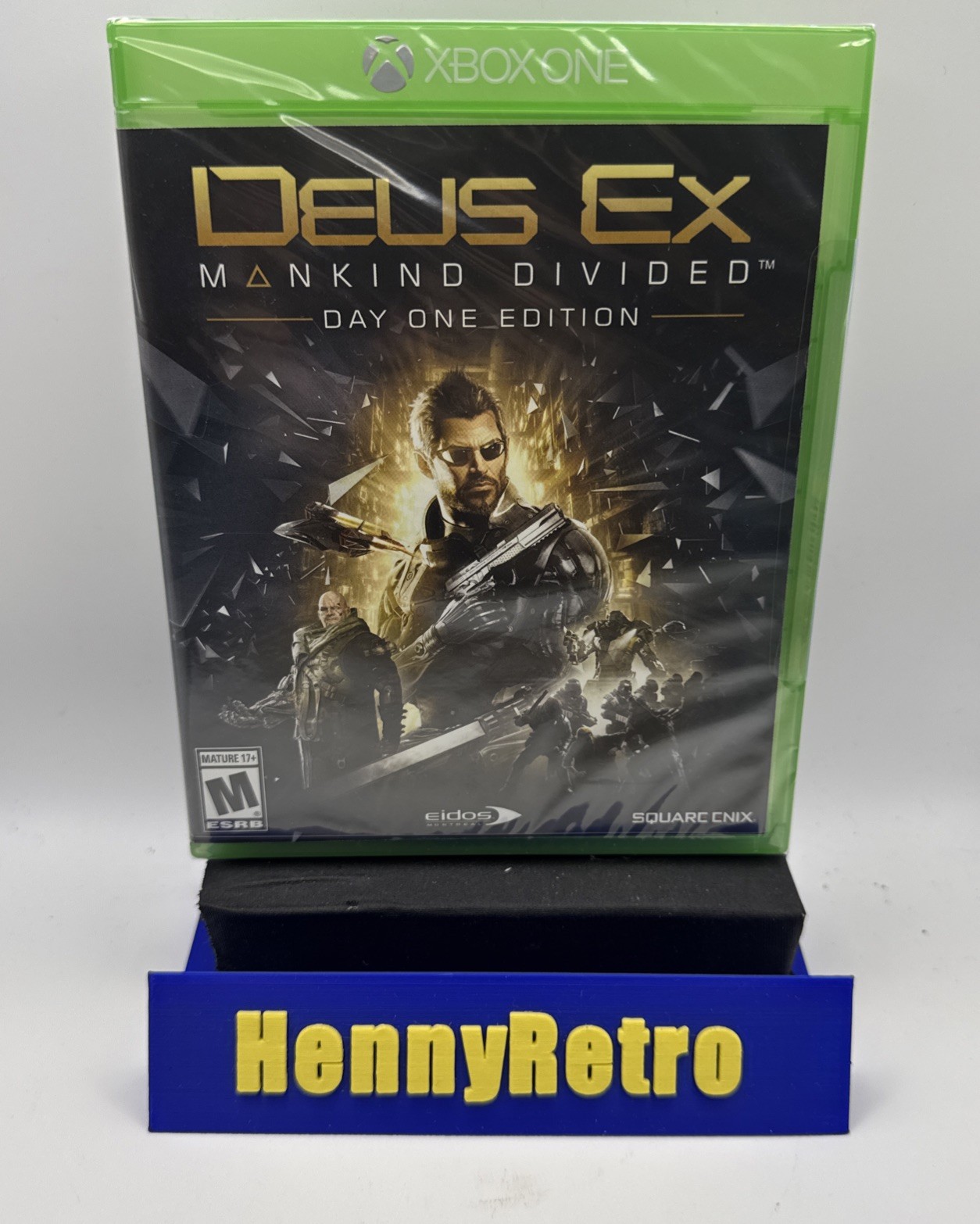 Deus Ex Mankind Divided Day One Edition Xbox One Video Game New Sealed