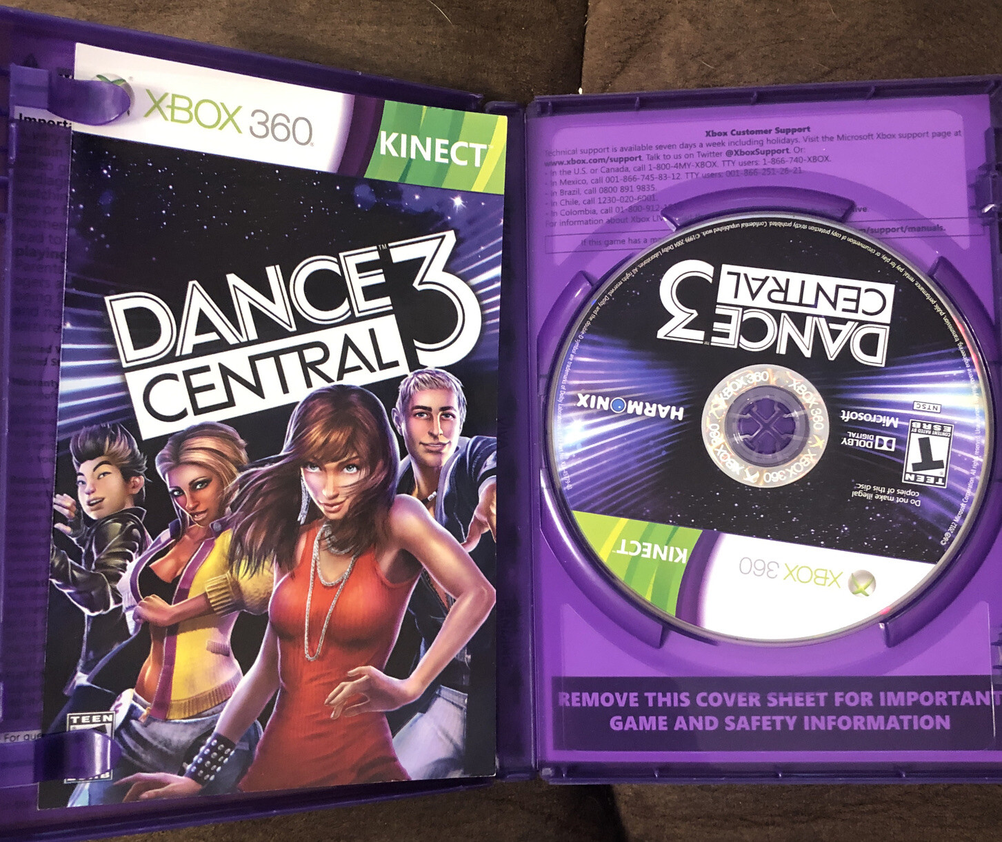 Dance Central 3 (Microsoft Xbox 360, 2012)