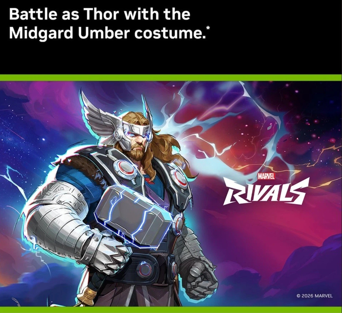 Marvel Rivals Thor Midgard Umber Skin – (INSTANT) (Fast) (Quick Delivery)