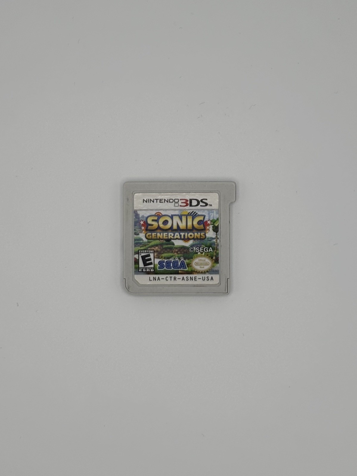 Sonic Generations (Nintendo 3DS, 2011) Cartridge Only