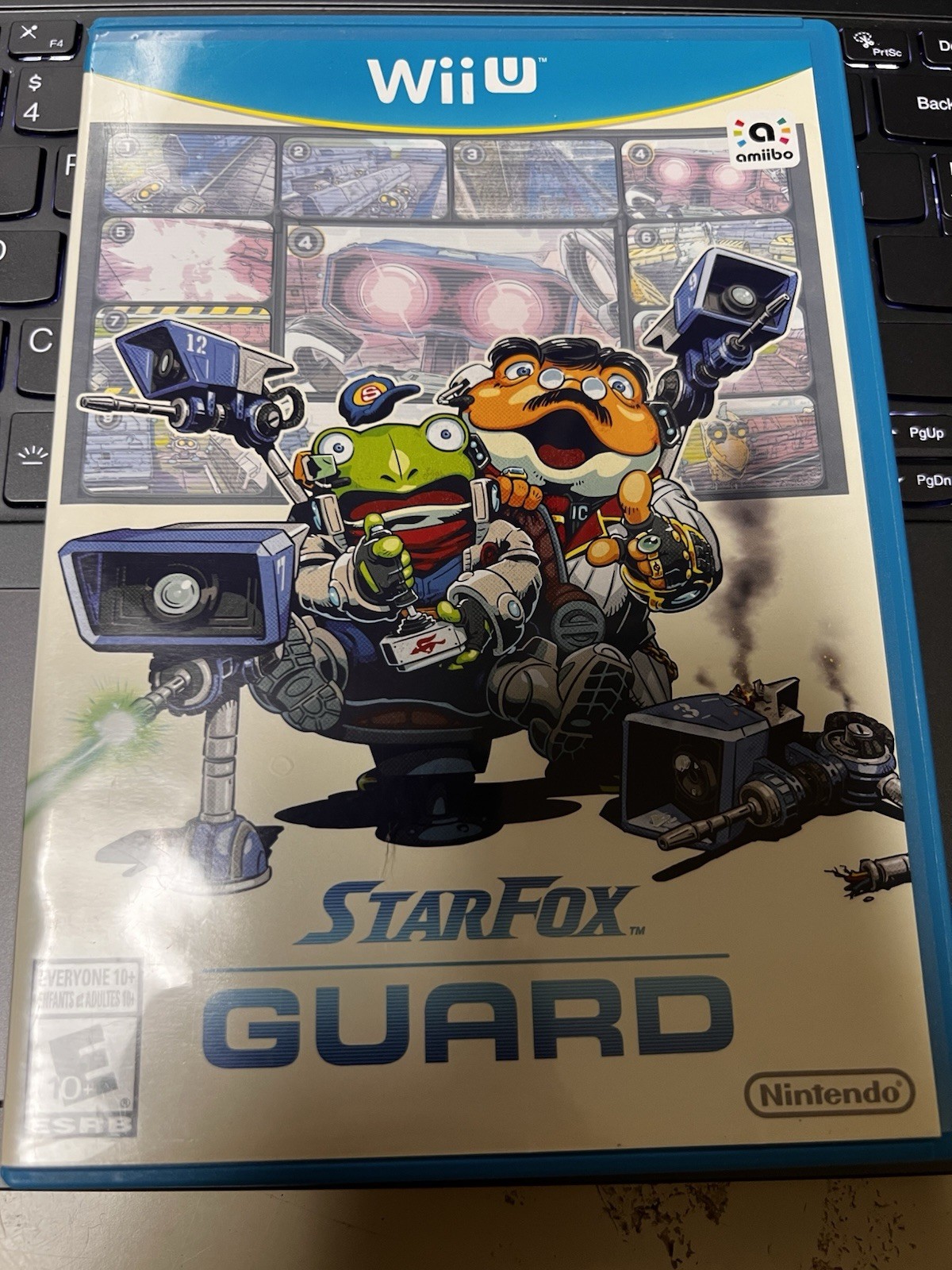 Star Fox Guard Nintendo Wii U Physical Disc & Case Not For Resale WUP-P-BWFE