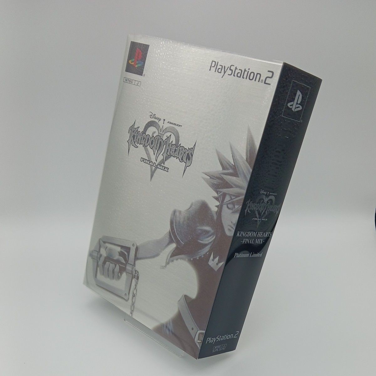 KINGDOM HEARTS Final Mix Platinum Limited Edition PS2 Complete Set Japan Used