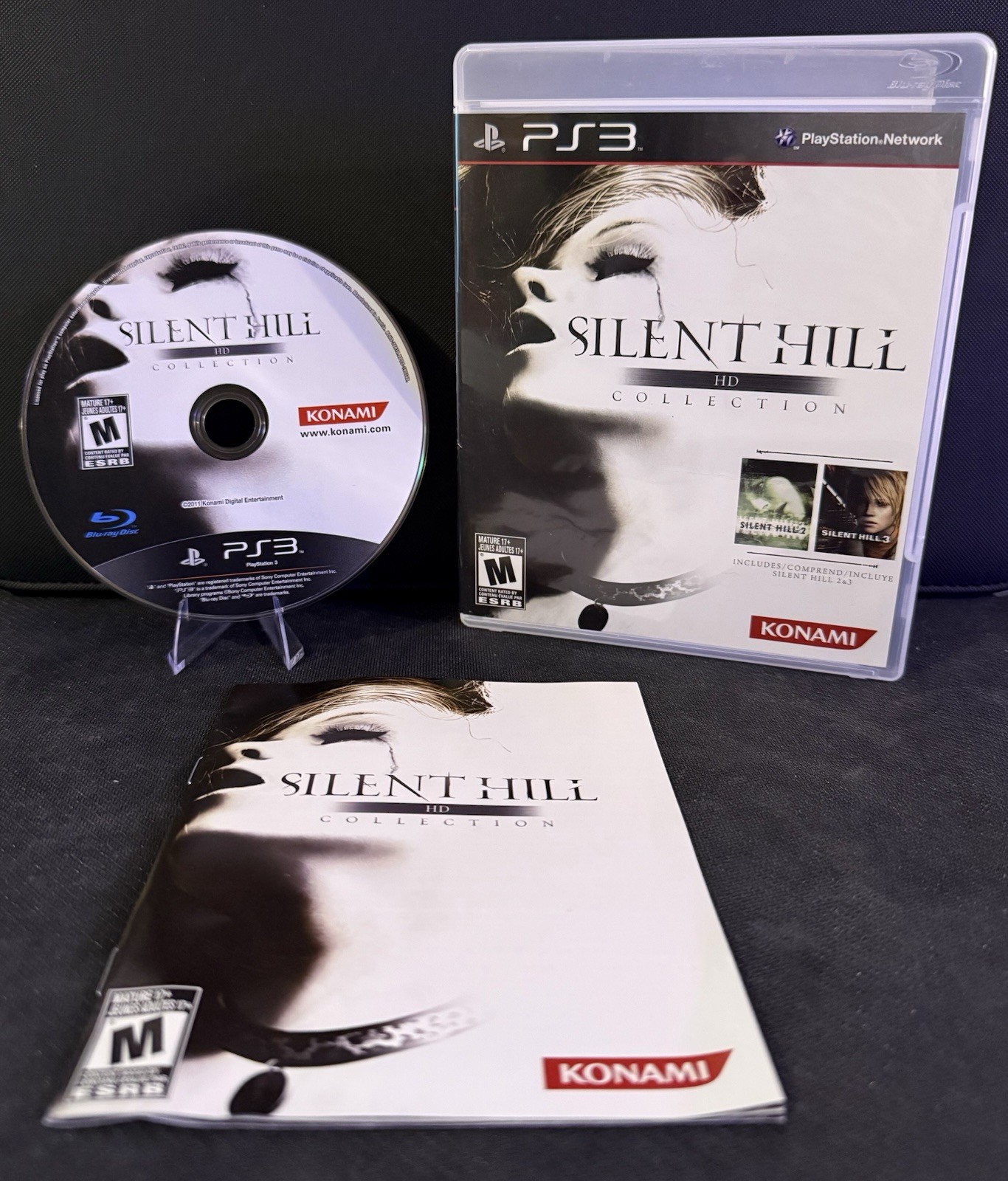 Playstation 3 PS3 Silent Hill HD Collection 2 &3 CIB Complete Tested Horror Game
