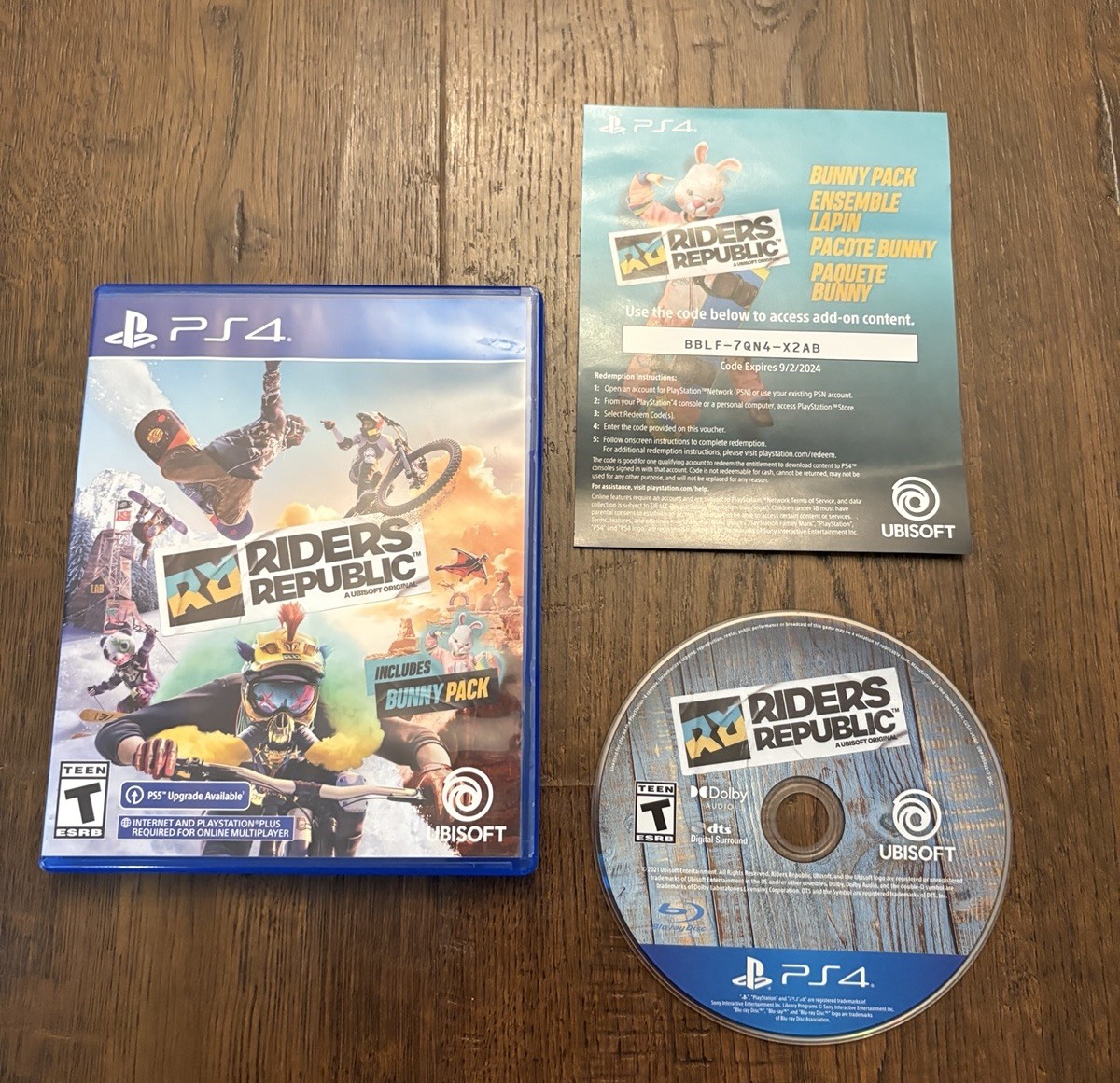 Riders Republic (Sony PlayStation 4, 2021) Tested CIB