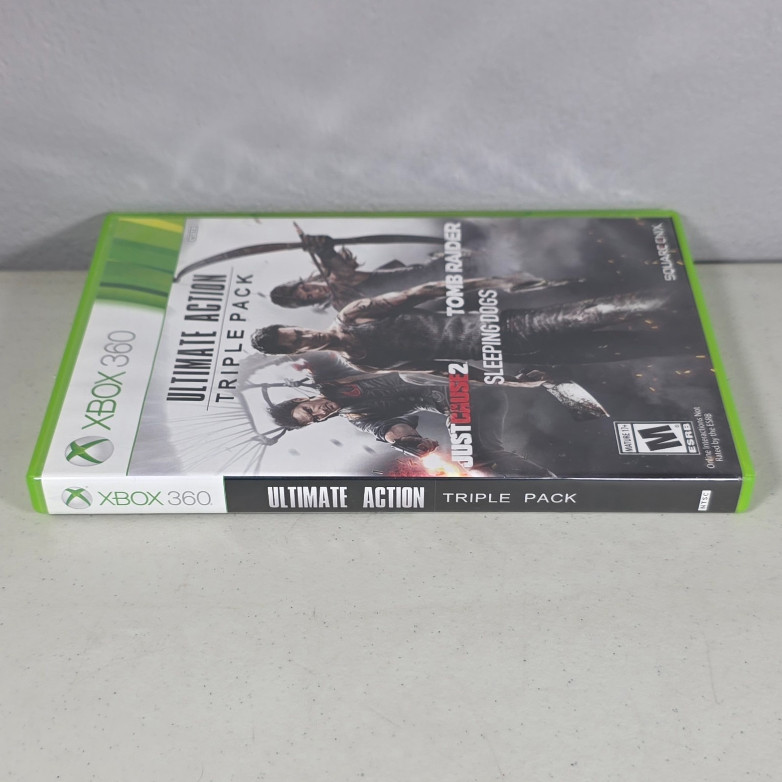 Ultimate Action Triple Pack (Microsoft Xbox 360, 2015) 3 Discs Tested