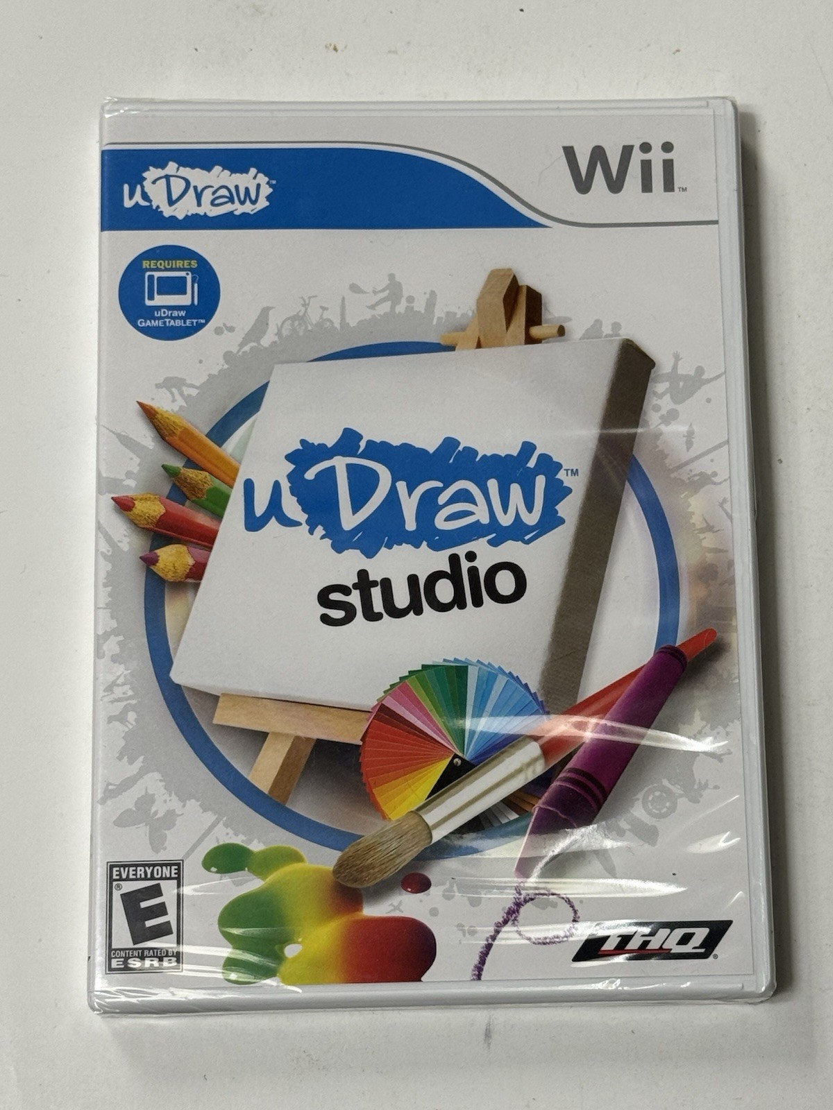 uDraw Studio Nintendo Wii Brand New Factory Sealed THQ Game uDraw Compatible