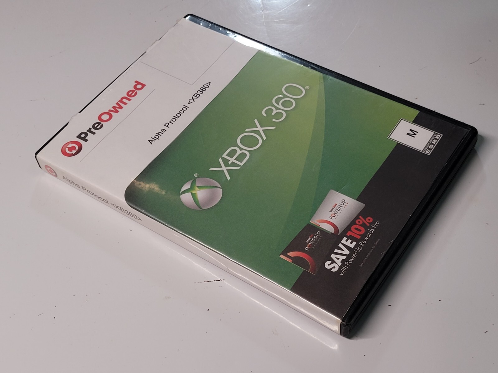 MINT Disc Alpha Protocol Xbox 360 Game in Replacement Case No Manual CLEAN