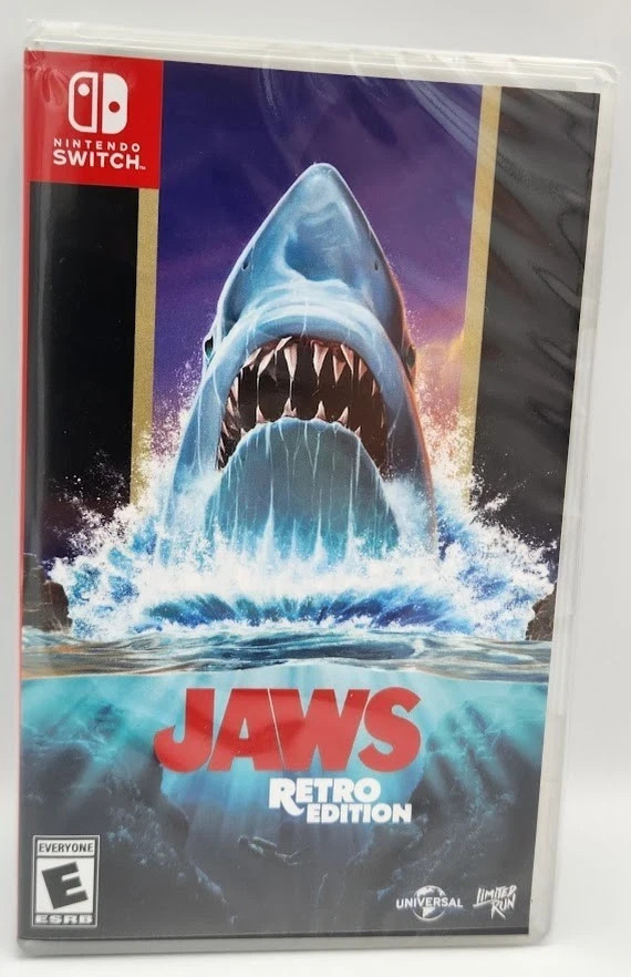 Maneater + Jaws Retro Edition Switch Brand New Bundle