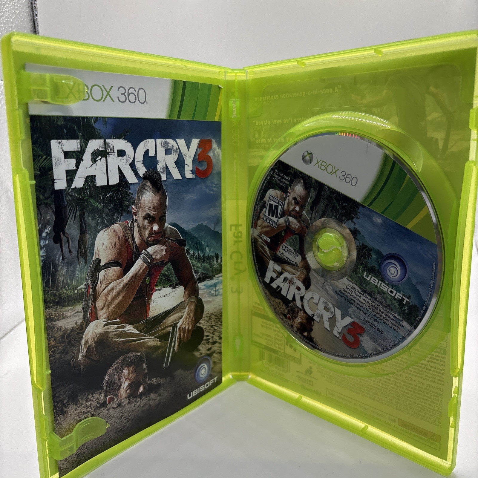 Far Cry 3 Microsoft Xbox 360 Platinum Hits Edition CIB 2012