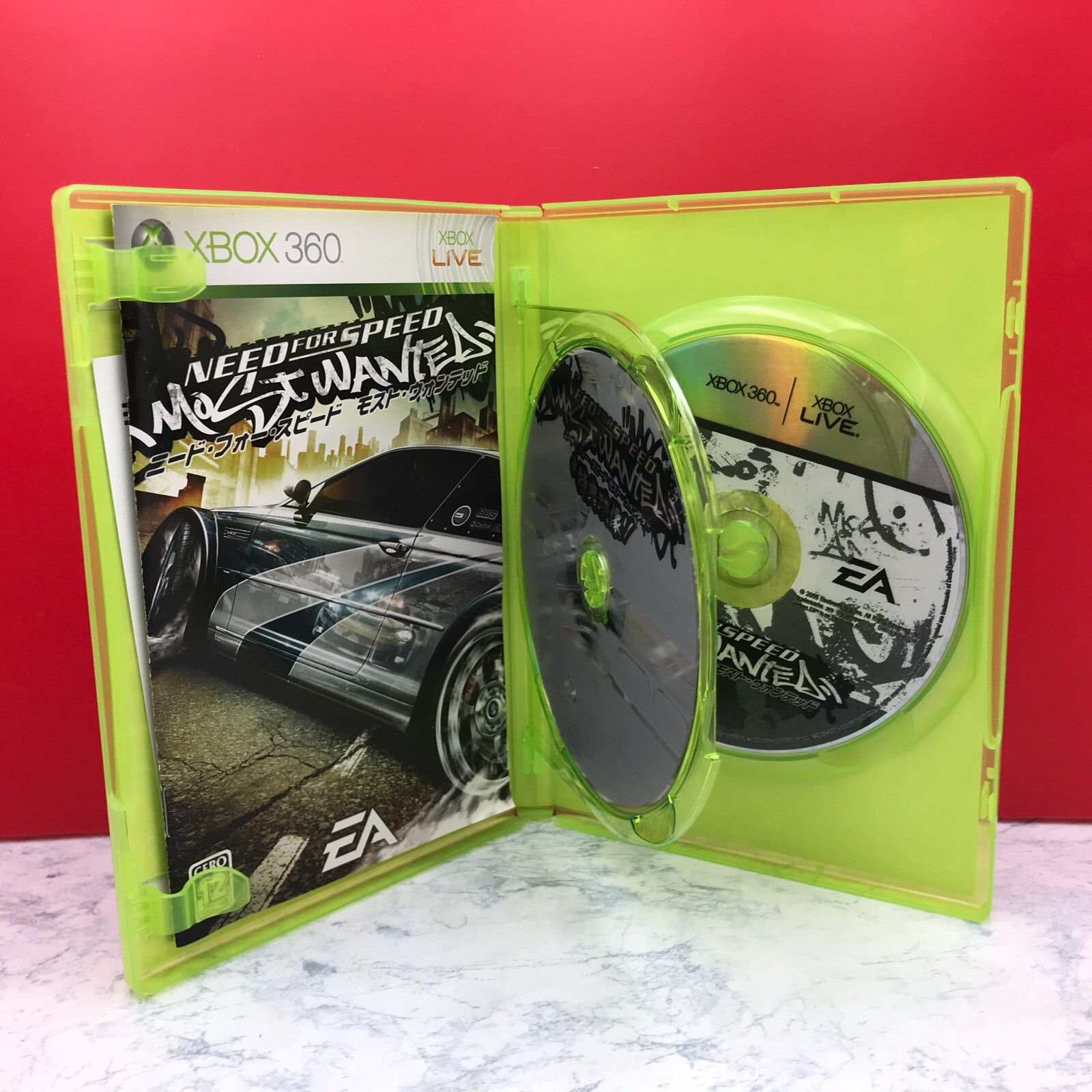 Need for Speed Most Wanted 360 Electronic Arts Microsoft Xbox 360 From Japan