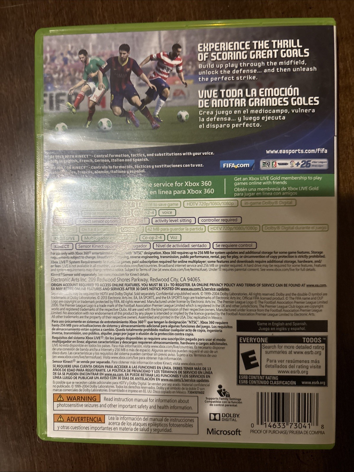 FIFA 14 (Xbox 360) CIB COMPLETE & TESTED