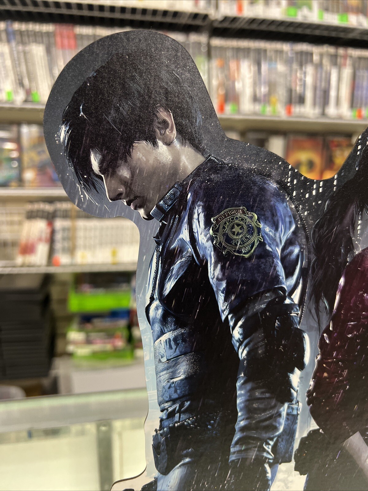 Resident Evil 2 Remaster Standee! Countertop Display