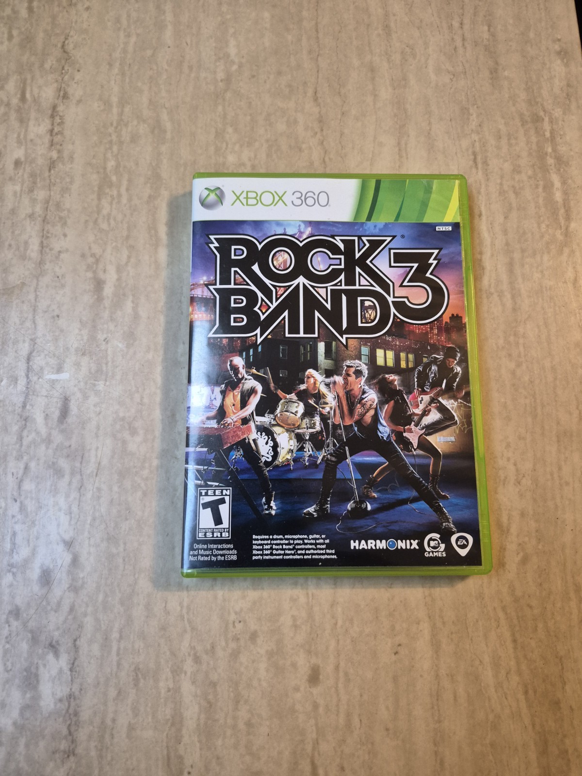 Rock Band 3 Xbox 360 Complete CIB