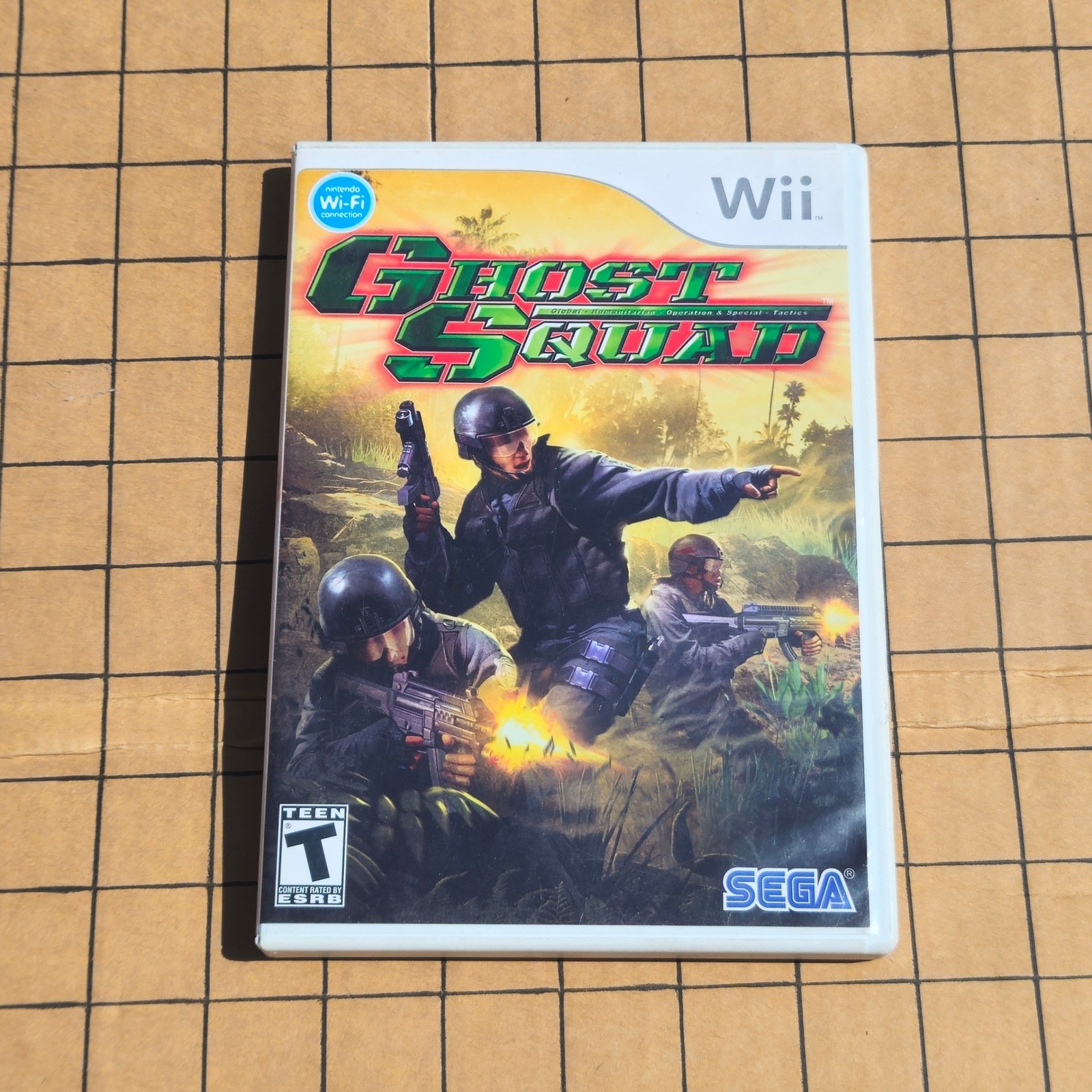 Ghost Squad Nintendo Wii SEGA Arcade Light Gun Shooter Game