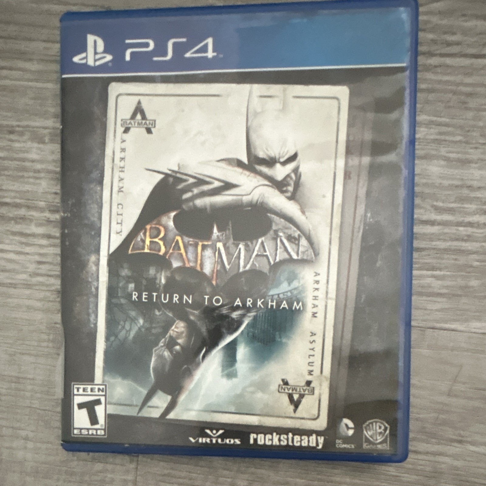 WB Games Batman: Return to Arkham PS4 Arkham Asylum & City 2-Disc GOTY