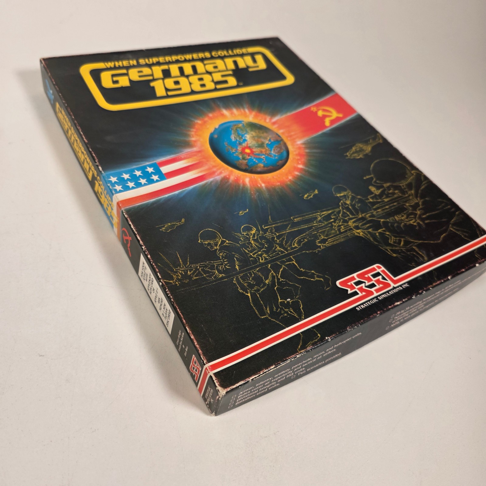 Germany 1985 When Superpowers Collide • Strategic Simulations c. 1982 • Apple II
