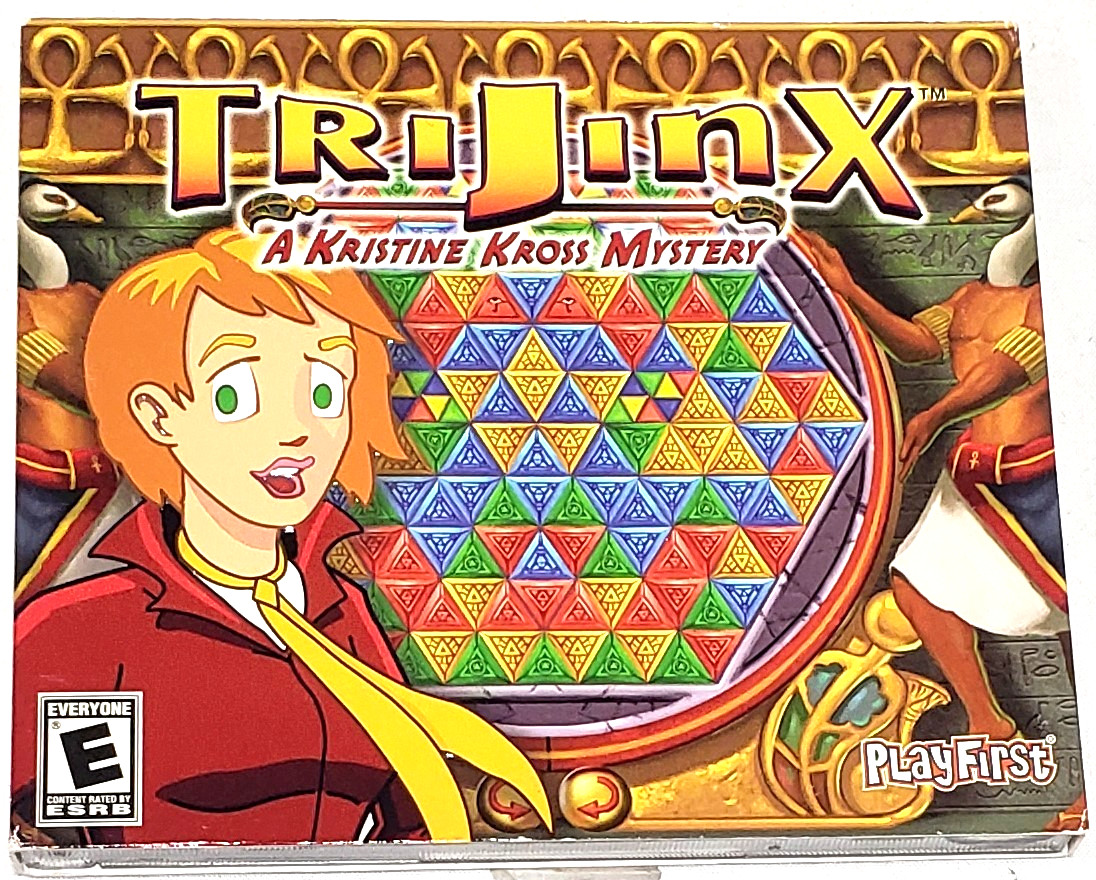 🎂TriJinx: A Kristine Kross Mystery (PC CD-ROM, PlayFirst, Jewel Case)