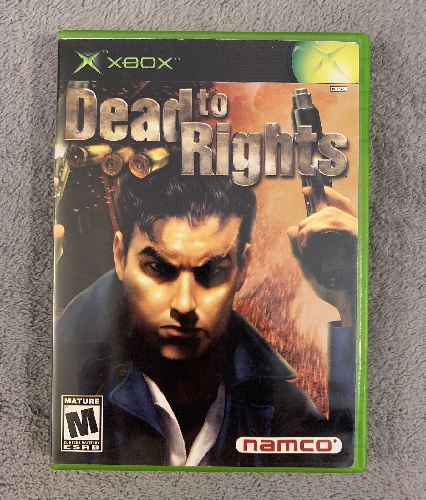 Dead To Rights Original Xbox Video Game Namco Rated Mature 2002