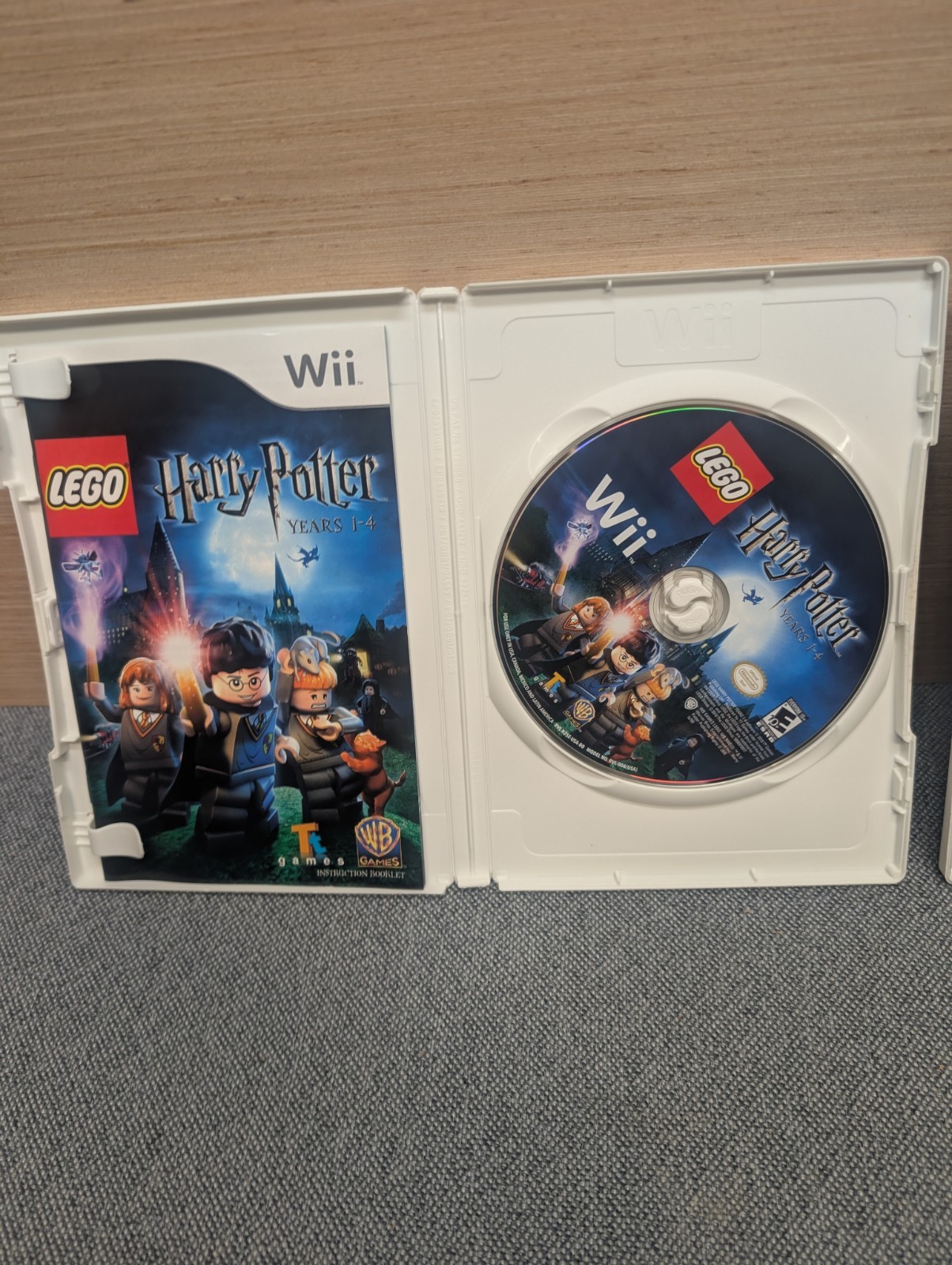 LEGO Harry Potter Years 1-4 & 5-7 Nintendo Wii Complete CIB Tested Lot of 2