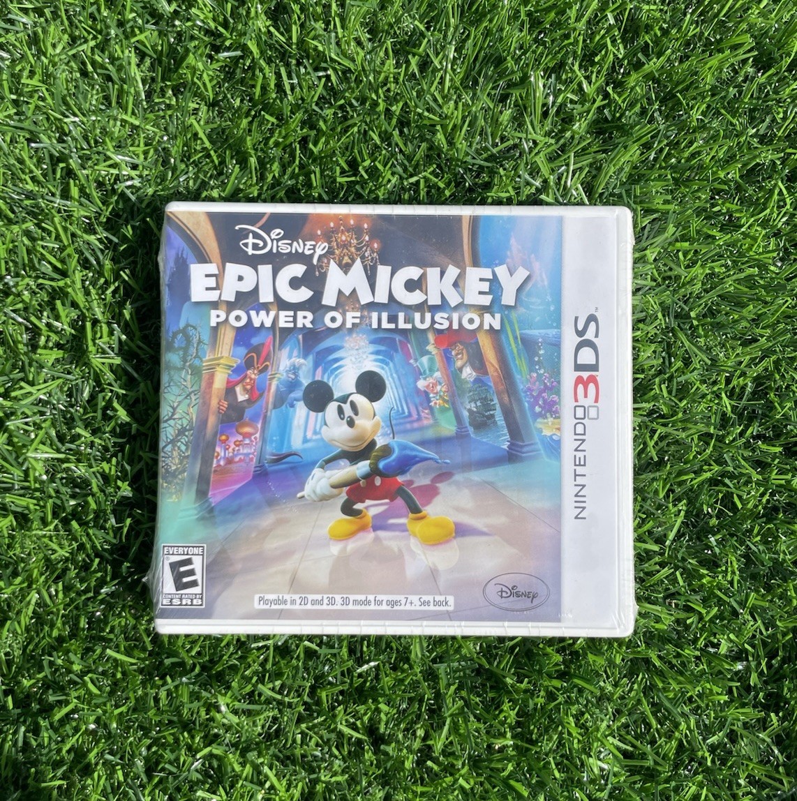 Epic Mickey Power Of Illusion Nintendo 3DS Brand New Sealed