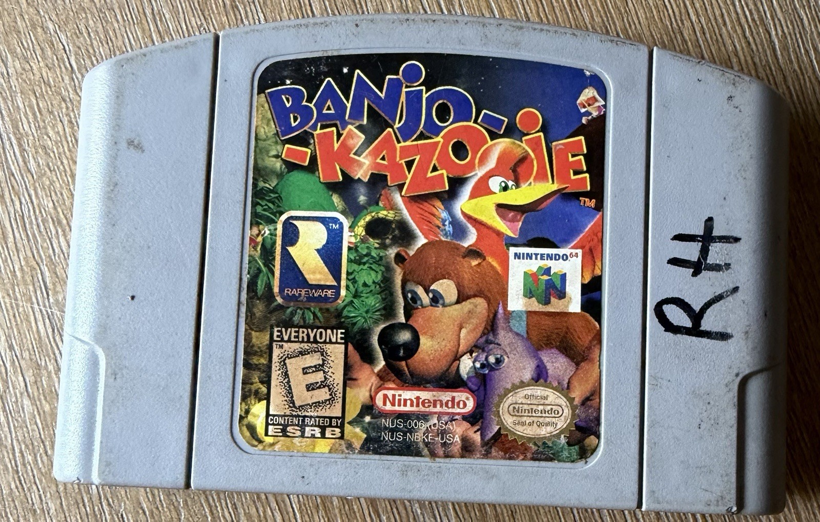 Banjo-Kazoie Nintendo 64 1998 N64 Authentic Loose Cartridge Only Not Tested