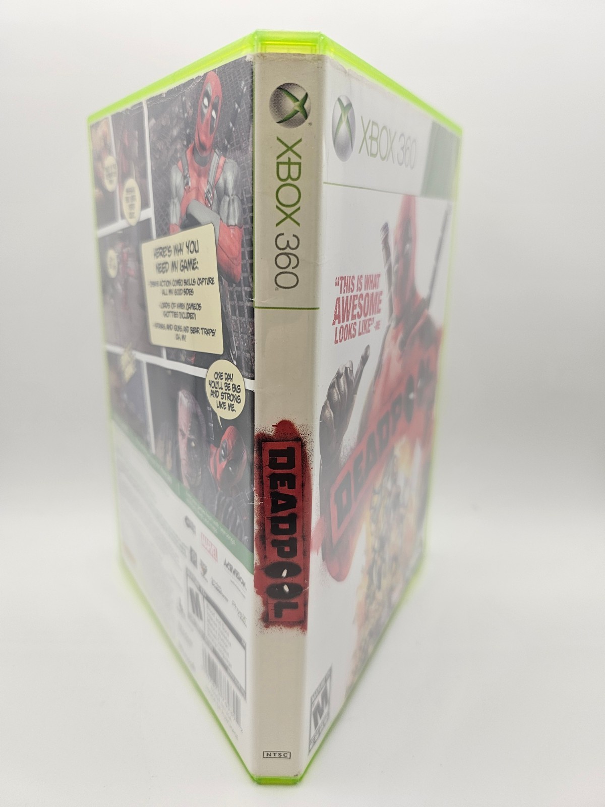 Deadpool Microsoft Xbox 360 Complete CIB – Tested & Works Refurbished