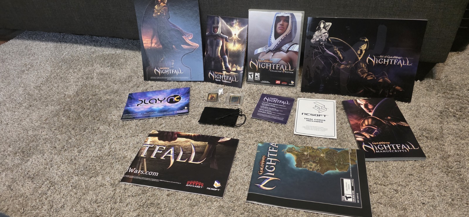 Guild Wars: Nightfall – Collector’s Edition (PC CD-ROM) Complete Set