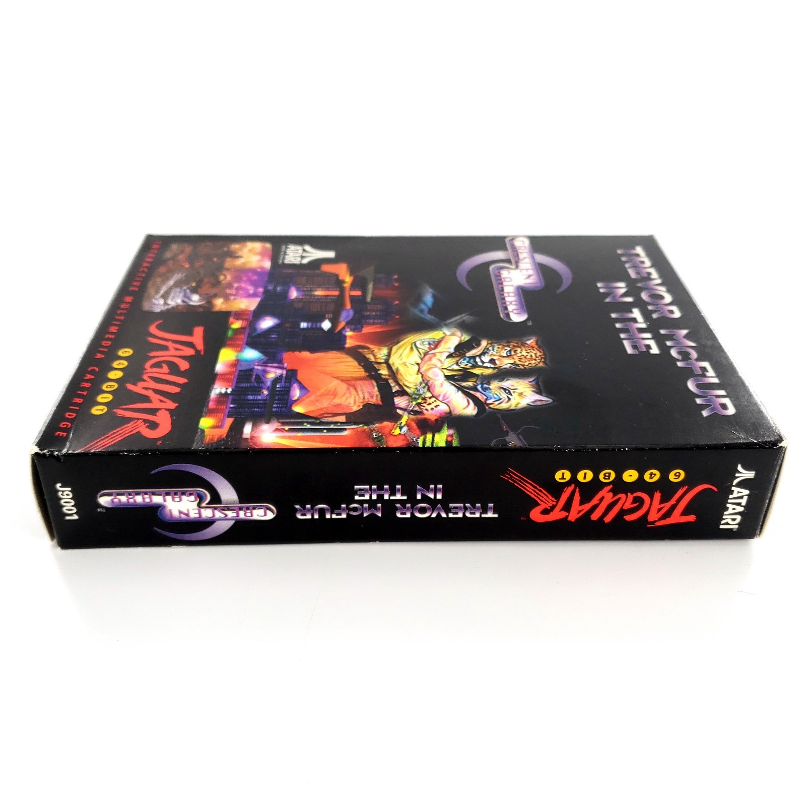 Trevor McFur in the Crescent Galaxy Atari Jaguar Complete w/ Overlay Tested