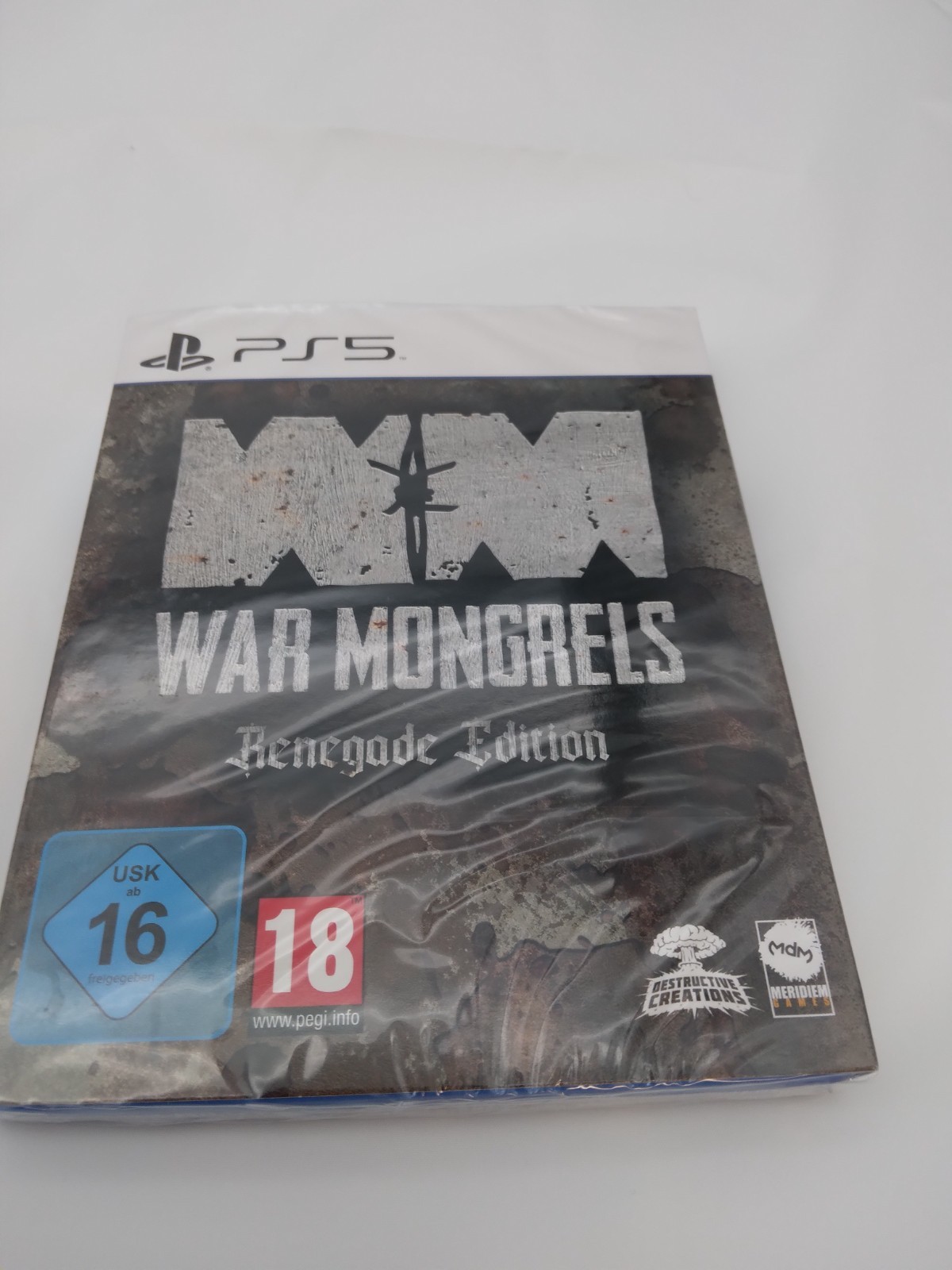 War Mongrels: Renegade Edition Playstation 5 Game Pegi 18 NEW