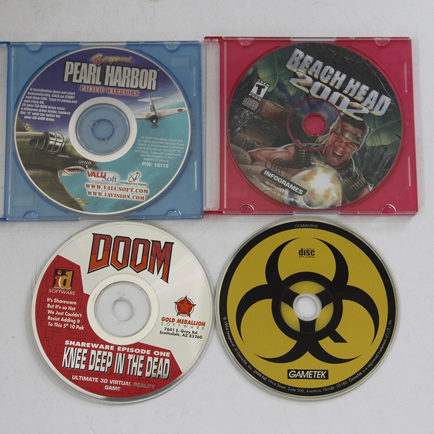 Vintage Video Games PC Win98 XP Huge Lot