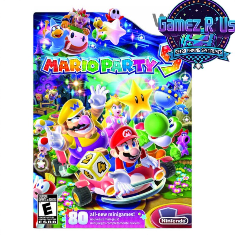 Mario Party 9 – Wii – 2012 – Brand New Sealed – New – Tested Working