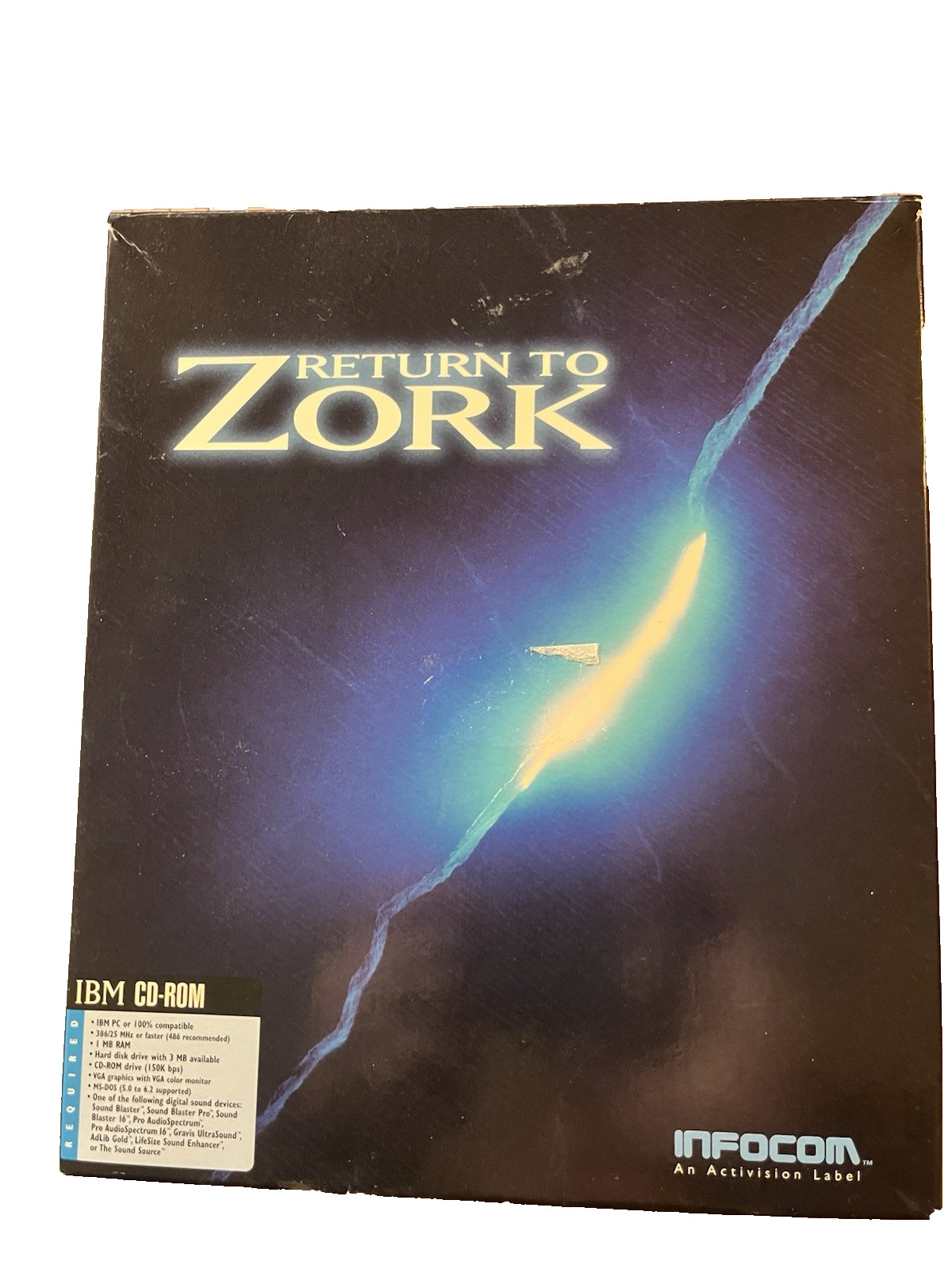 Return to Zork (PC, 1993) – Big Box – Activision – CD, Jewel Case, insert