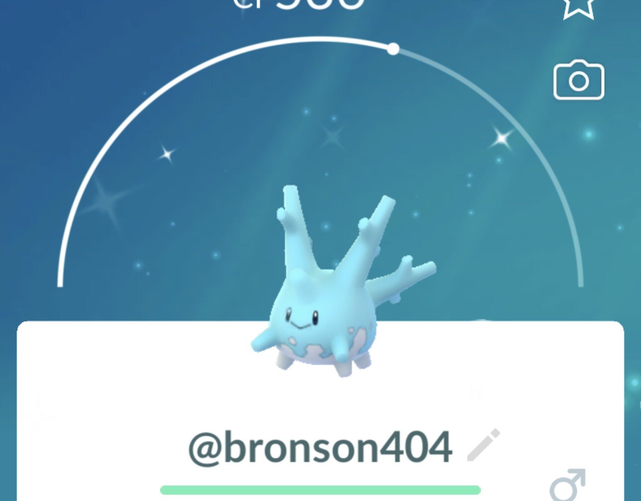 Shiny Corsola – Pokemon Trade Go – 1 Million
