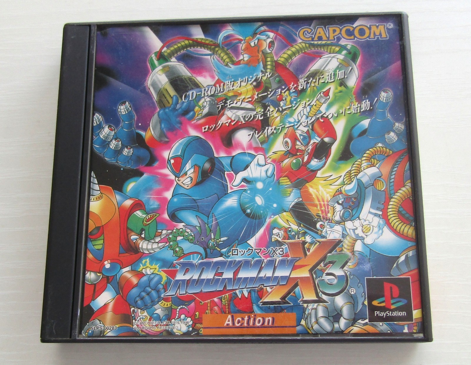 PS1 Rockman X3 X4 X5 X6 set of 4 Mega Man Playstation Japan