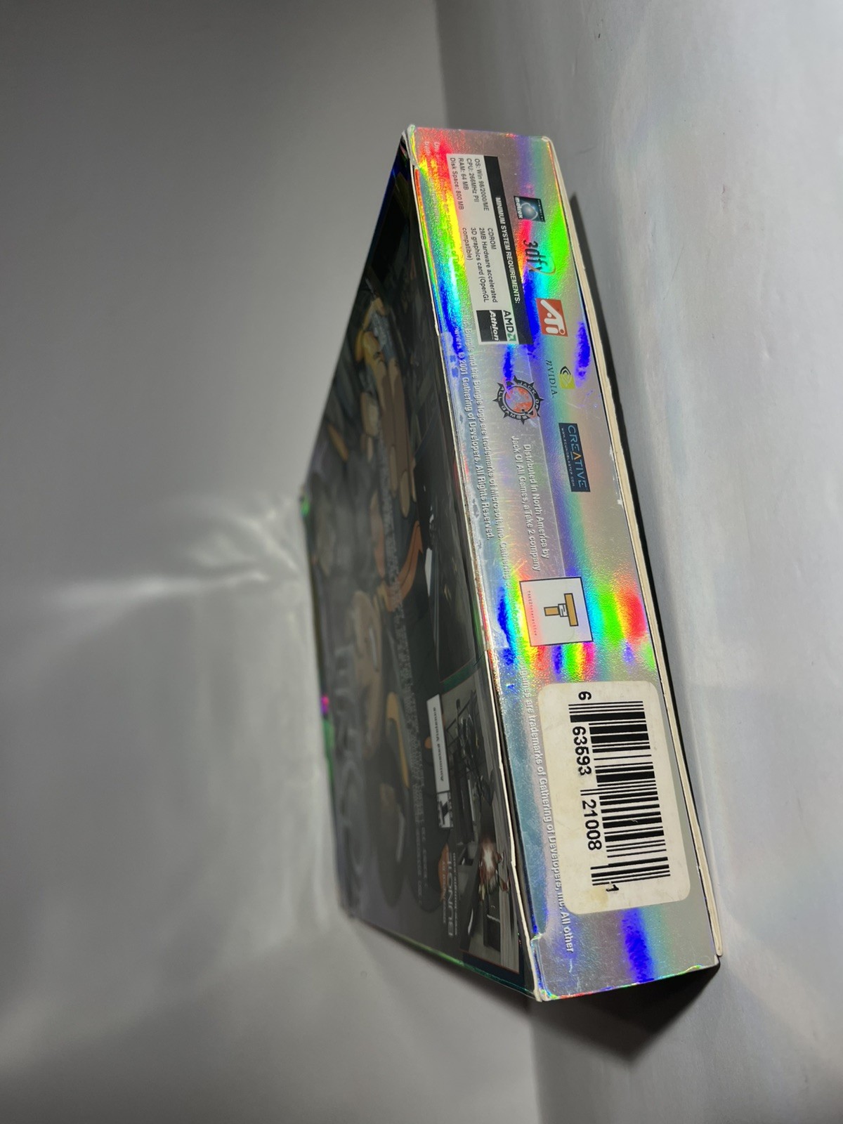 Oni BIG BOX PC GAME 2002 No Manual has demo disk and registration card