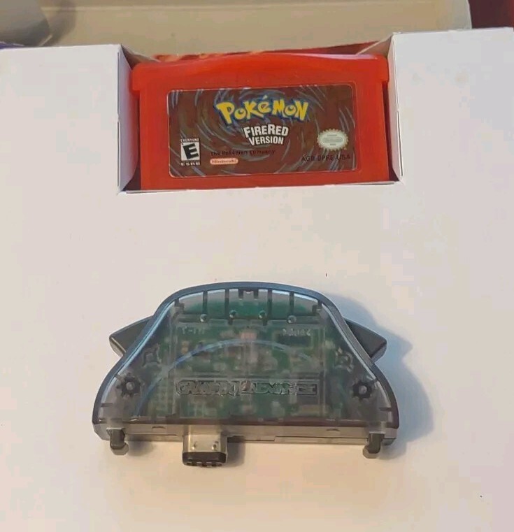 Pokemon FireRed Version GameBoy Advance AUTHENTIC Adapter No Manual 2004 Tested