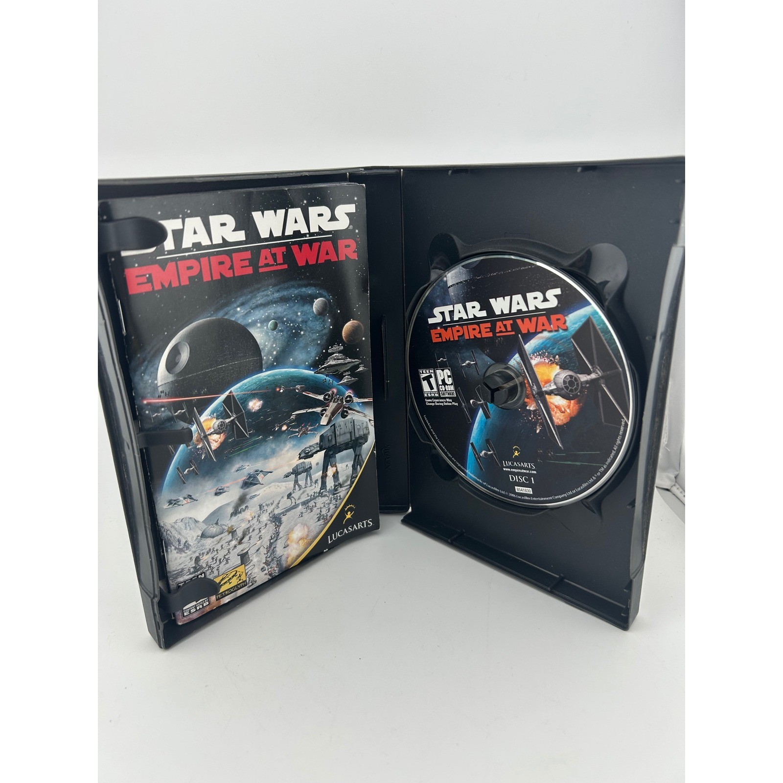 Star Wars Empire at War PC CD-ROM LucasArts Strategy Game