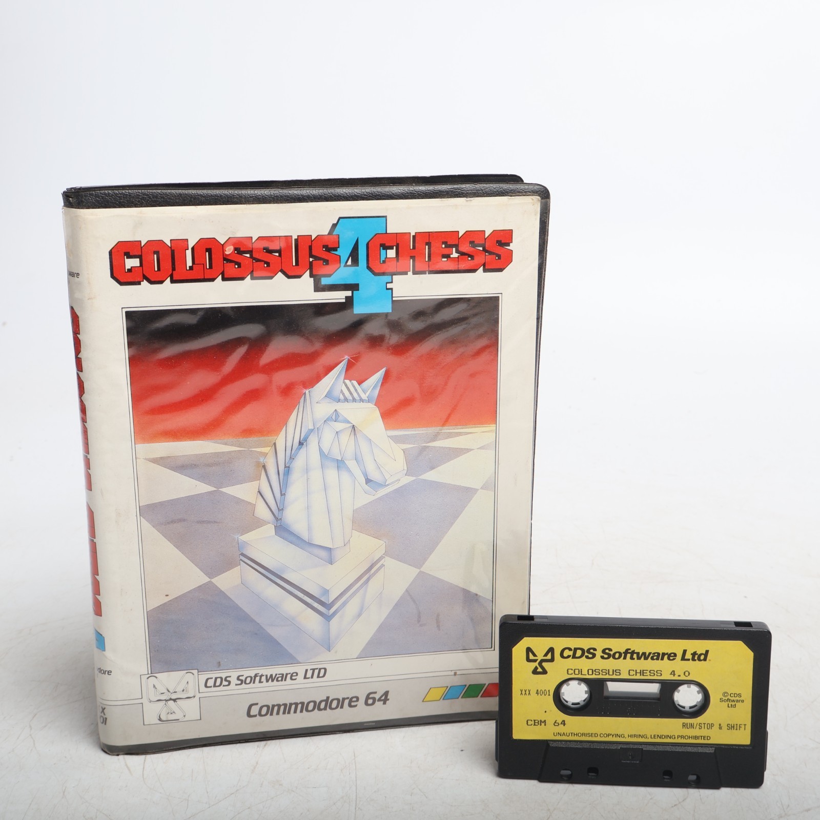Colossus Chess 4 Ozisoft Australia For Commodore 64 C64 Tape COMPLETE