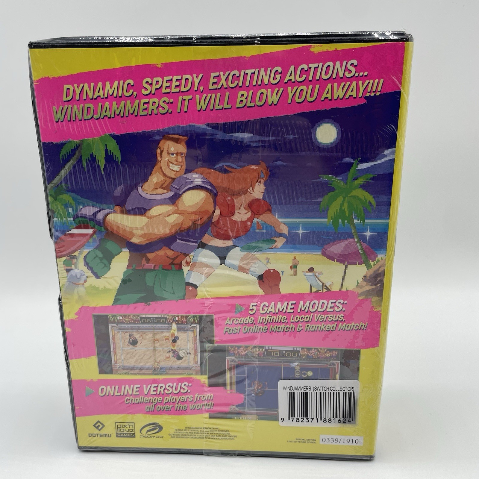 🇪🇺 WINDJAMMER COLLECTOR SET – PIX’N LOVE DOTEMU – SWITCH – NINTENDO 🇪🇺