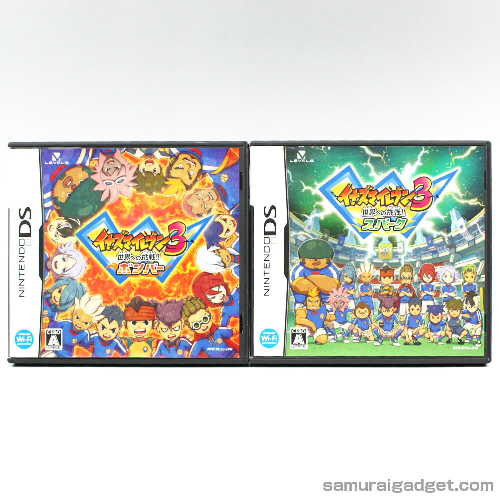 Inazuma Eleven 3 Bomb Blast & Lightning Bolt (Bomber & Spark) Nintendo DS[Japan]