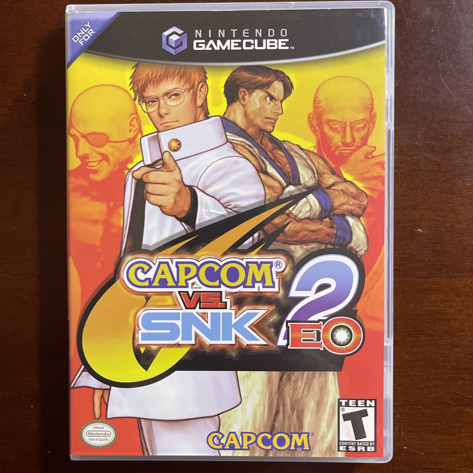 Capcom vs. SNK 2: EO (Nintendo GameCube, 2002) Replacement Case